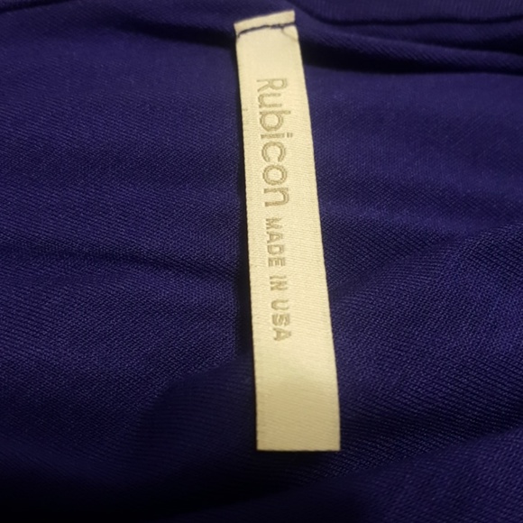 Open Shoulder dress blueish/purple - Picture 5 of 8